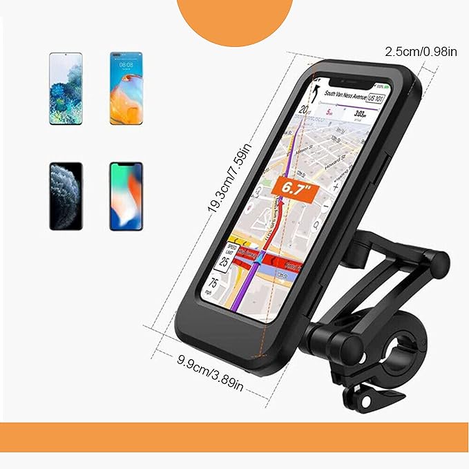 Soporte universal para celular de moto y bicicleta