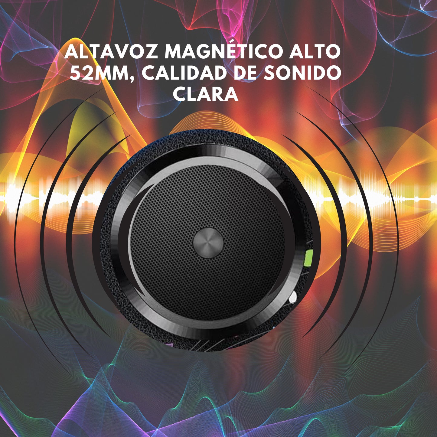 Grupo Gadmi Bocina Bluetooth Portatil,Altavoz Bluetooth,Sonido estéreo,micrófono Integrado,Radio FM/Recargable USB,Auxiliar Altavoz Mini Caixa Portátil Bluetooth Bocina Plata/Gris Ideal Exteriores